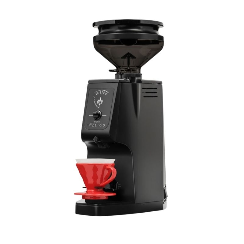 EUREKA ATOMPRO On Demand Kahve Değirmeni, 75 mm, Siyah